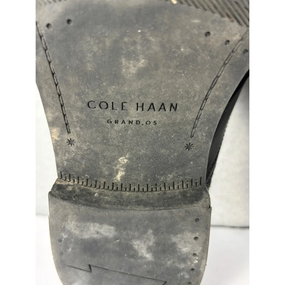 Cole Haan Grand.OS C20225 Cap Toe Brogue Oxford Shoes 11 M Black